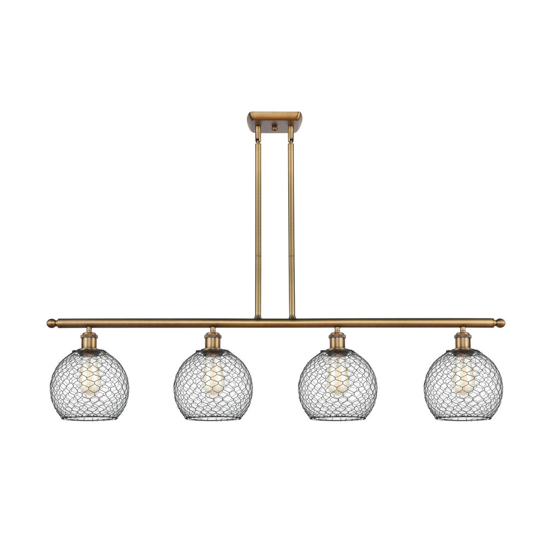 Innovations Ballston 516-4I-BB-G122-8CBK Chandelier Light - Brushed Brass