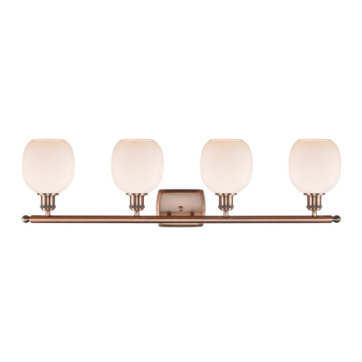Innovations Ballston 516-4W-AC-G101-LED Bath Vanity Light 36 in. wide - Antique Copper