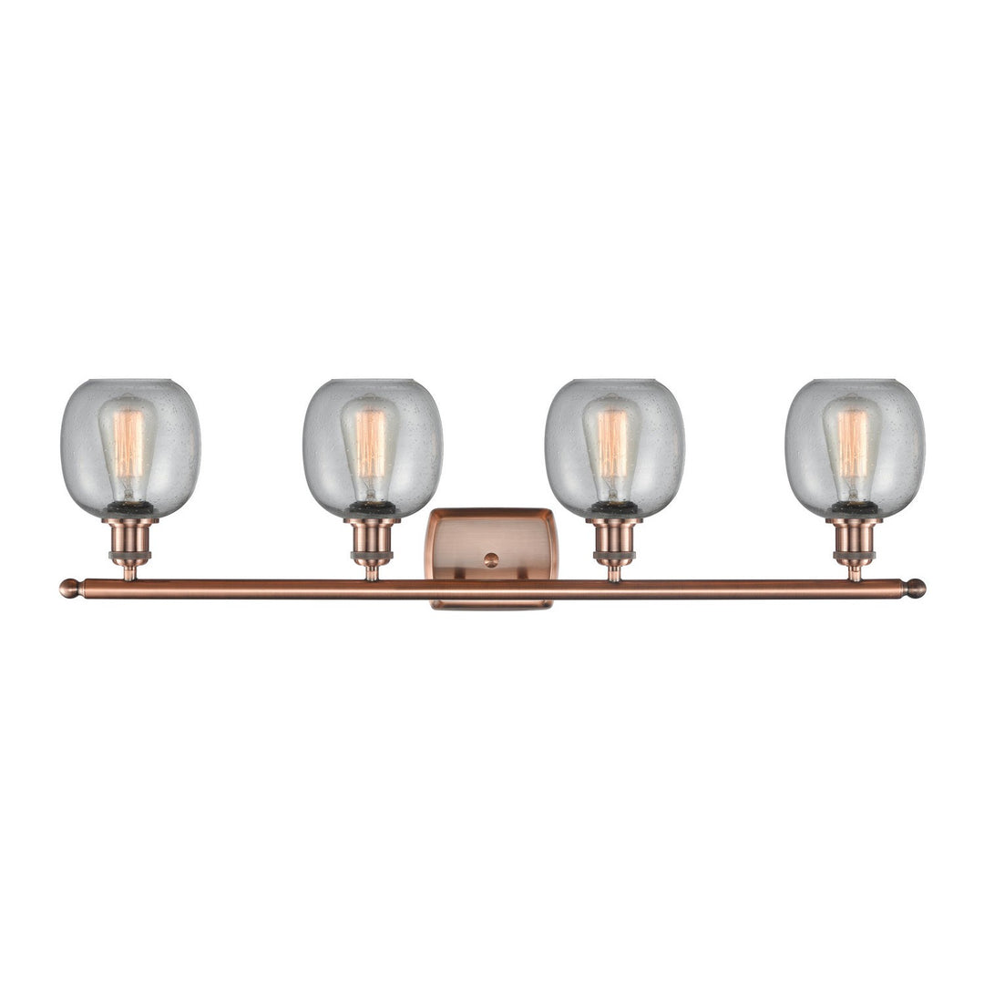Innovations Ballston 516-4W-AC-G104 Bath Vanity Light 36 in. wide - Antique Copper