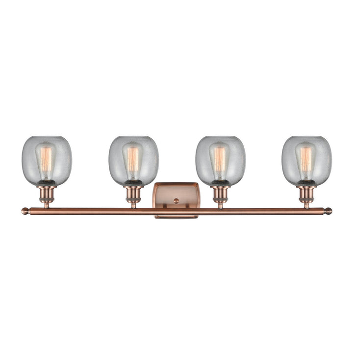 Innovations Ballston 516-4W-AC-G104 Bath Vanity Light 36 in. wide - Antique Copper