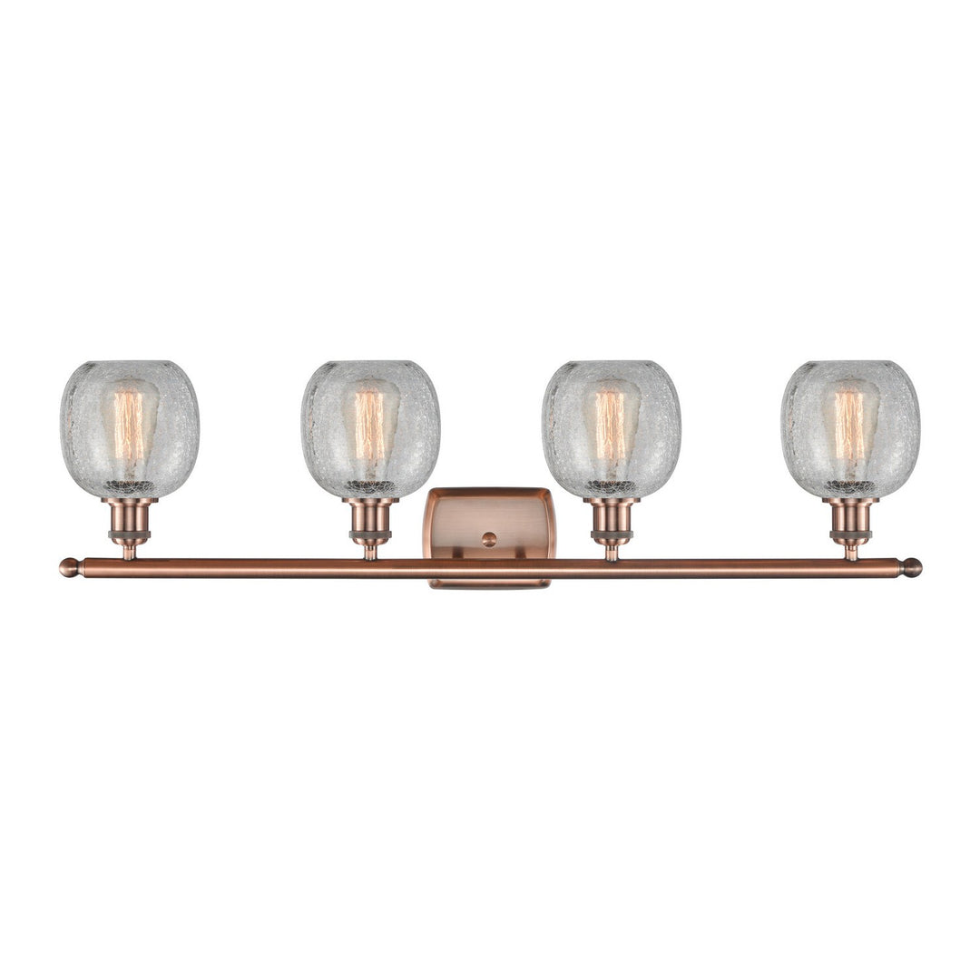 Innovations Ballston 516-4W-AC-G105-LED Bath Vanity Light 36 in. wide - Antique Copper