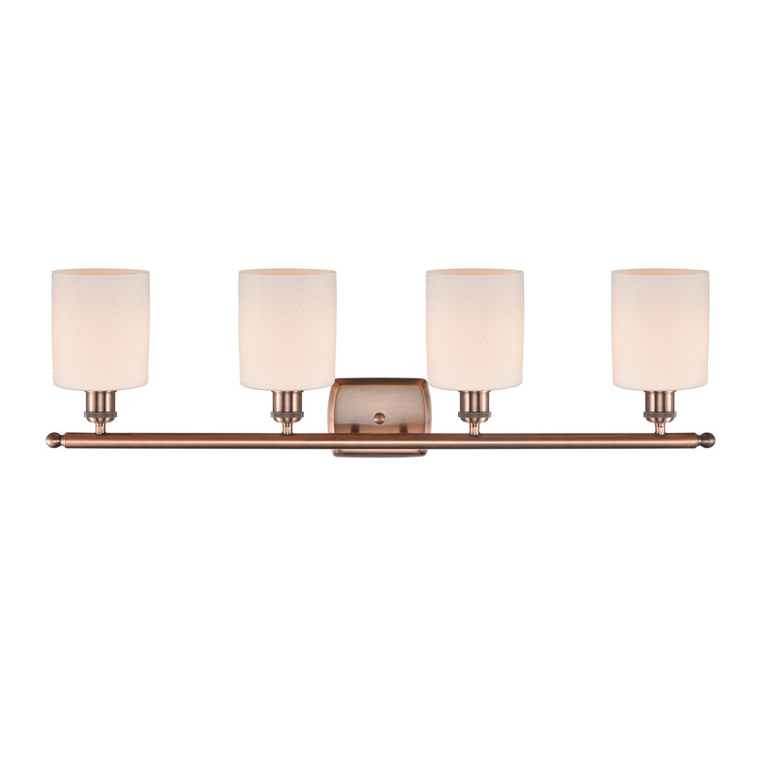 Innovations Ballston 516-4W-AC-G111-LED Bath Vanity Light 36 in. wide - Antique Copper