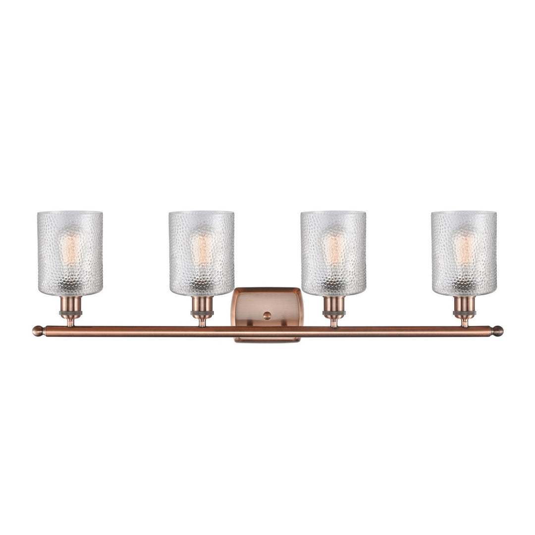 Innovations Ballston 516-4W-AC-G112-LED Bath Vanity Light 36 in. wide - Antique Copper