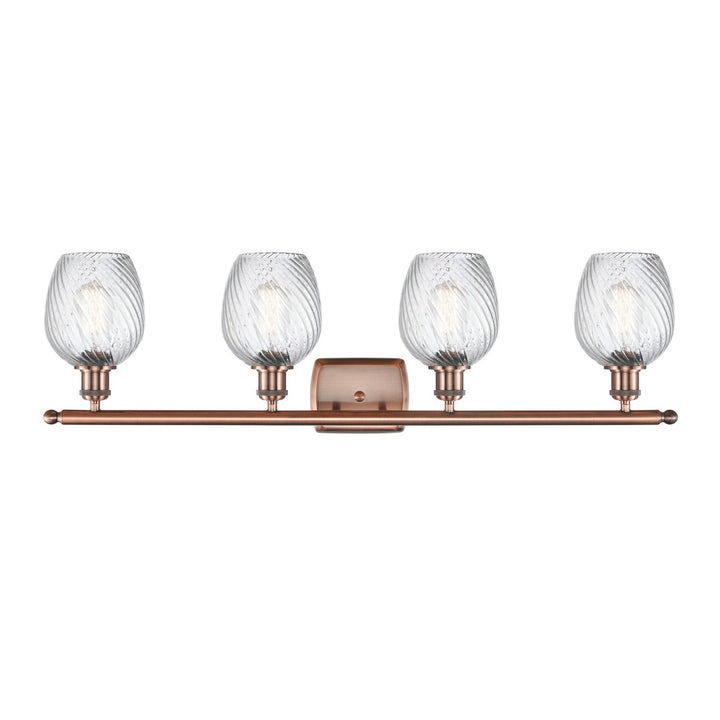 Innovations Ballston 516-4W-AC-G292 Bath Vanity Light 36 in. wide - Antique Copper