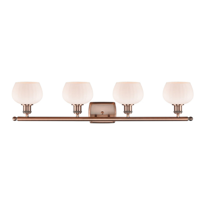 Innovations Ballston 516-4W-AC-G91 Bath Vanity Light 36 in. wide - Antique Copper