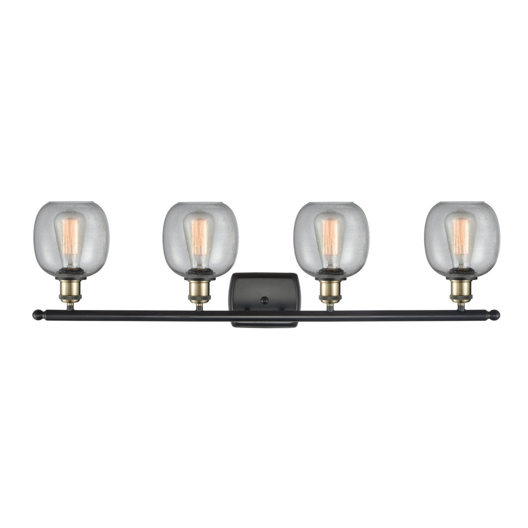 Innovations Ballston 516-4W-BAB-G104 Bath Vanity Light 36 in. wide - Black Antique Brass