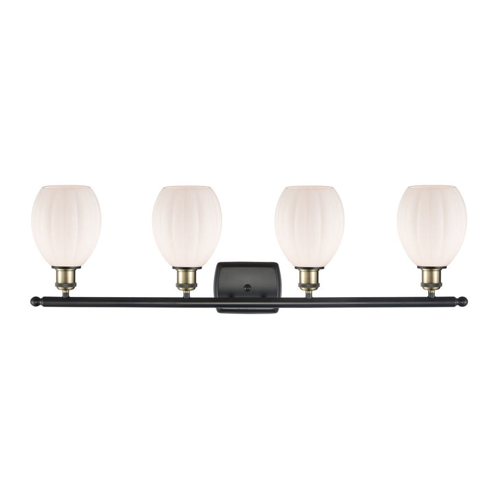 Innovations Ballston 516-4W-BAB-G81-LED Bath Vanity Light 36 in. wide - Black Antique Brass