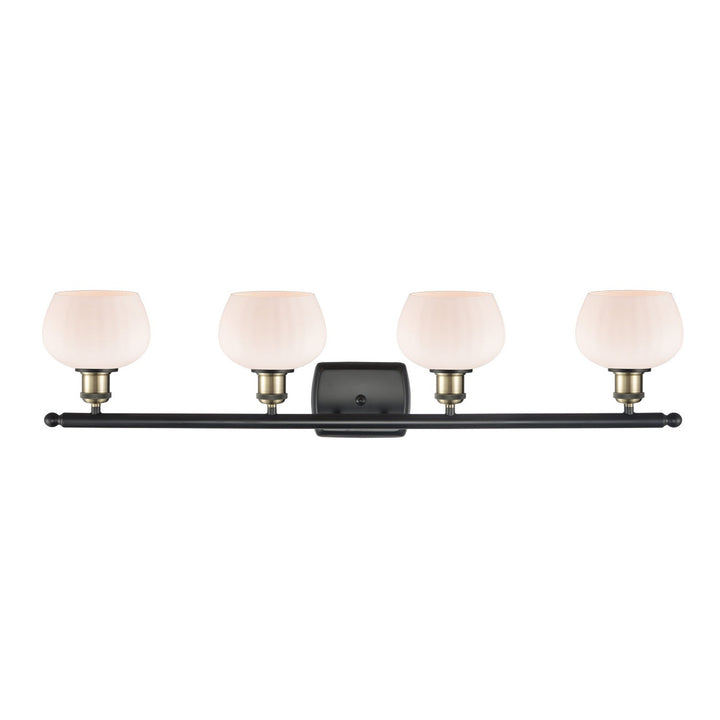 Innovations Ballston 516-4W-BAB-G91 Bath Vanity Light 36 in. wide - Black Antique Brass