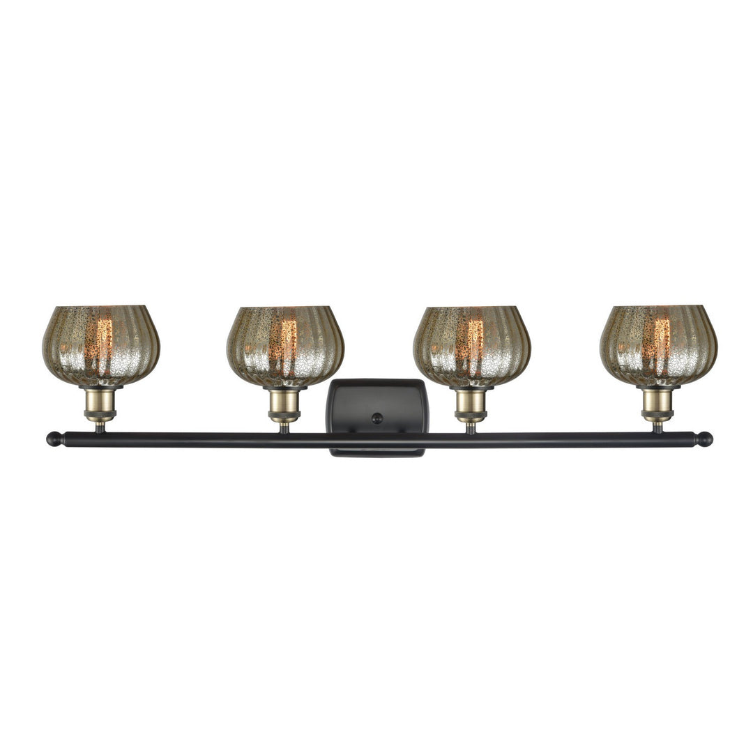 Innovations Ballston 516-4W-BAB-G96 Bath Vanity Light 36 in. wide - Black Antique Brass