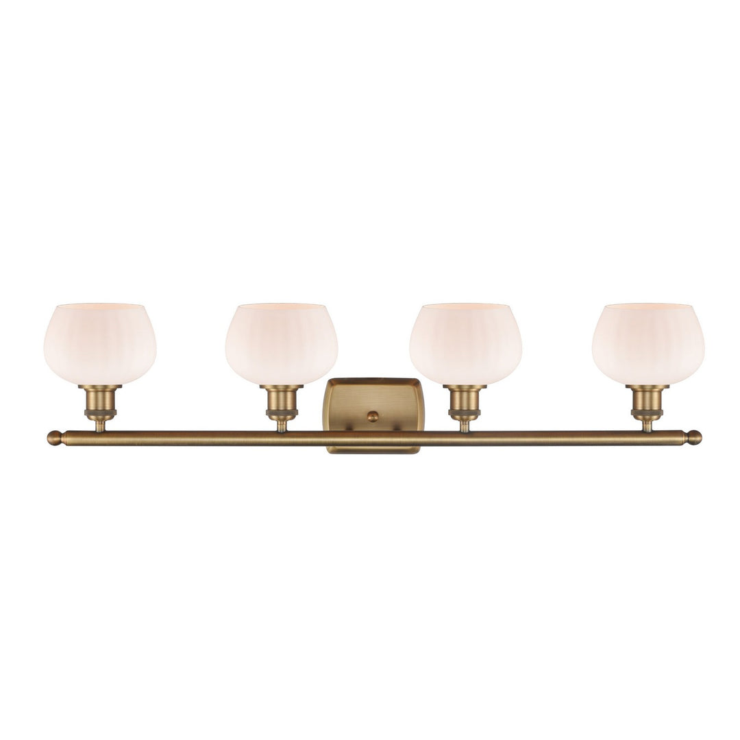 Innovations Ballston 516-4W-BB-G91-LED Bath Vanity Light 36 in. wide - Brushed Brass