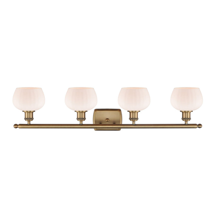 Innovations Ballston 516-4W-BB-G91-LED Bath Vanity Light 36 in. wide - Brushed Brass