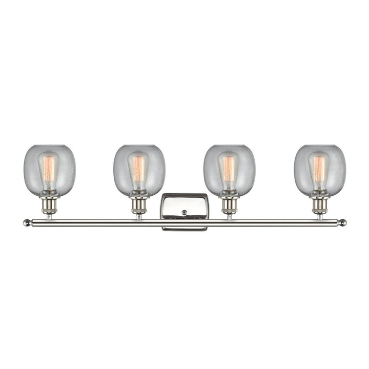 Innovations Ballston 516-4W-PN-G104 Bath Vanity Light 36 in. wide - Polished Nickel