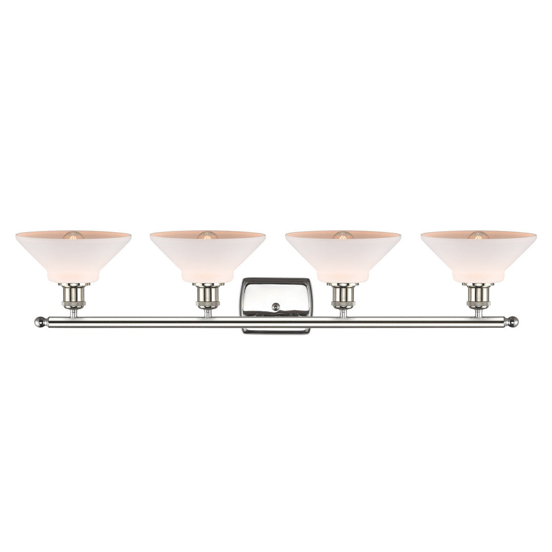 Innovations Ballston 516-4W-PN-G131-LED Bath Vanity Light 36 in. wide - Polished Nickel