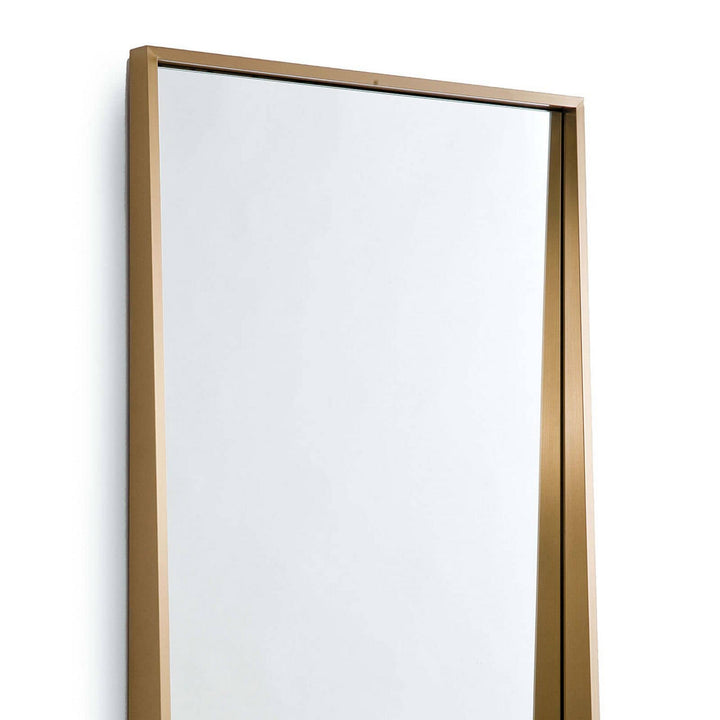 Regina Andrew 21-1049NB  Gunner Mirror Natural Brass