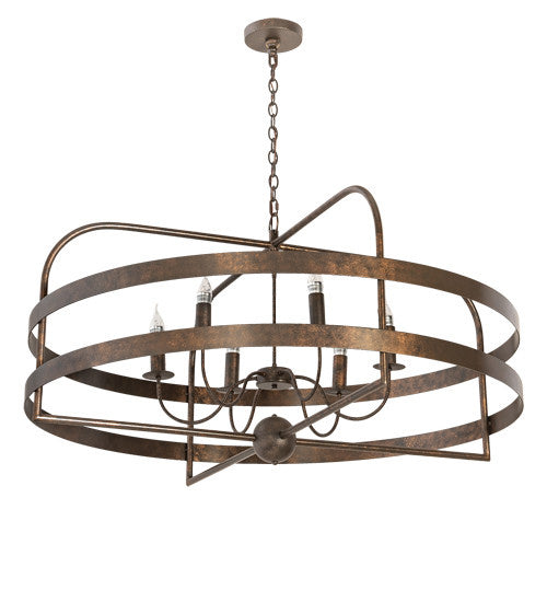 2nd Avenue Aldari 204266-22.ILED Chandelier Light - Gilded Tobacco