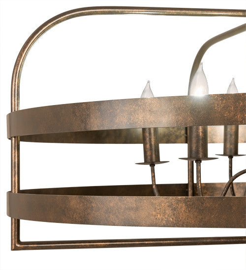 2nd Avenue Aldari 204266-22.ILED Chandelier Light - Gilded Tobacco