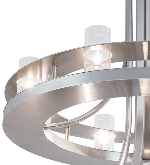 Meyda Tiffany Arion 218772 Chandelier Light - Nickel