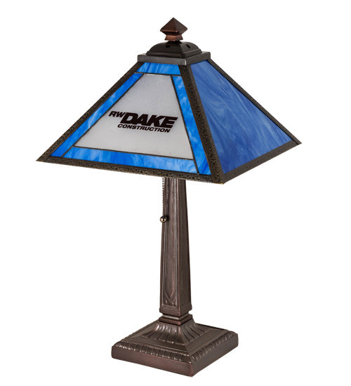 Meyda Tiffany Lighting 219517 Personalized One Light Table Lamp Lamp Bronze / Dark