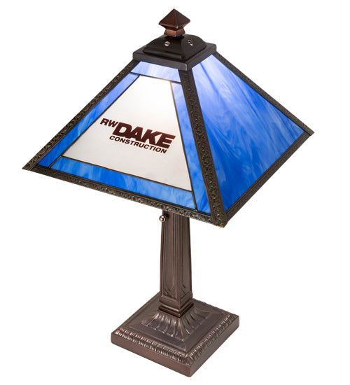 Meyda Tiffany Lighting 219517 Personalized One Light Table Lamp Lamp Bronze / Dark