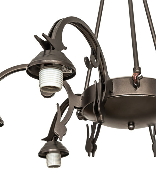 Meyda Tiffany Alpine 219620 Chandelier Light - Oil Rubbed Bronze