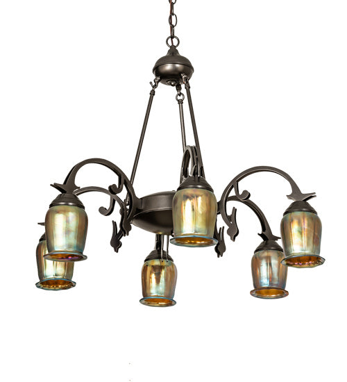 Meyda Tiffany Revival 219621 Chandelier Light - Oil Rubbed Bronze