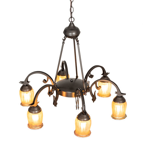Meyda Tiffany Revival 219621 Chandelier Light - Oil Rubbed Bronze