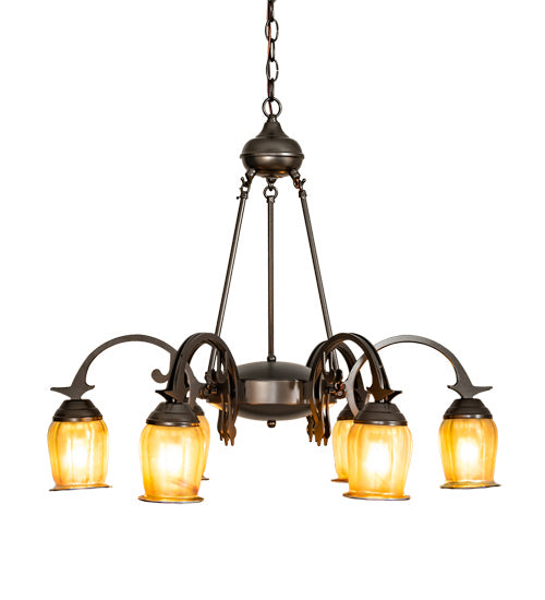 Meyda Tiffany Revival 219621 Chandelier Light - Oil Rubbed Bronze