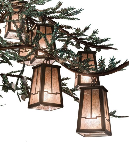 Meyda Tiffany Pine Branch 220711 Chandelier Light - Timeless Bronze,Cafe-Noir
