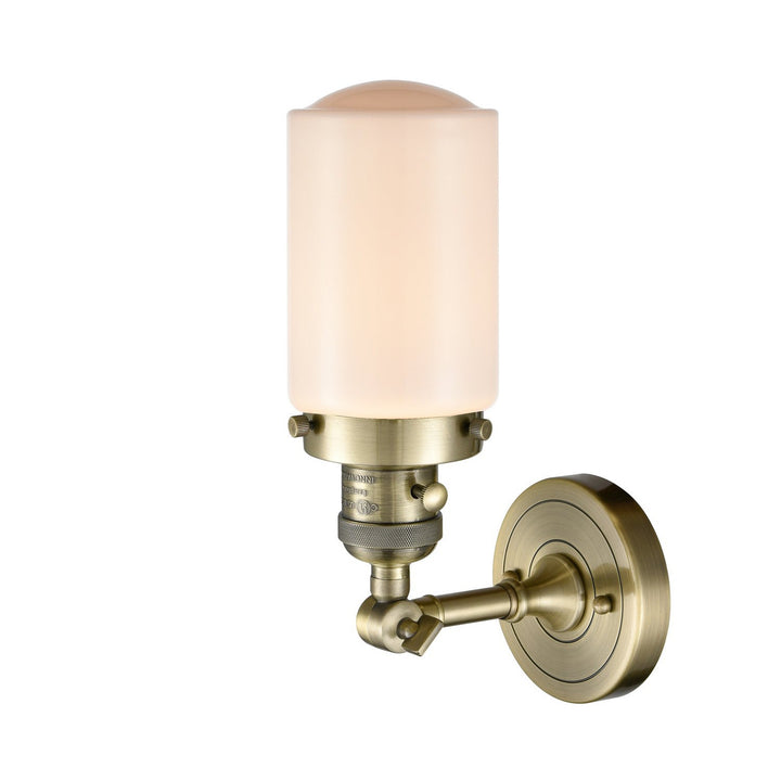 Innovations Franklin Restoration 203SW-AB-G311 Wall Sconce Light - Antique Brass