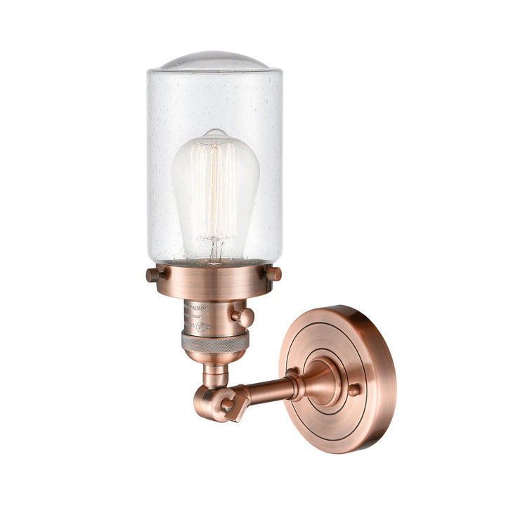 Innovations Franklin Restoration 203SW-AC-G314 Wall Sconce Light - Antique Copper