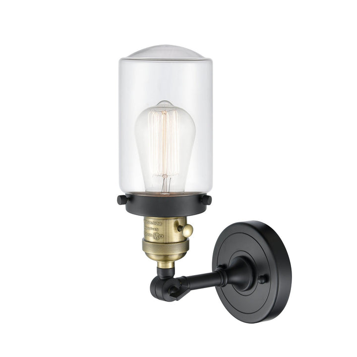 Innovations Franklin Restoration 203SW-BAB-G312 Wall Sconce Light - Black Antique Brass
