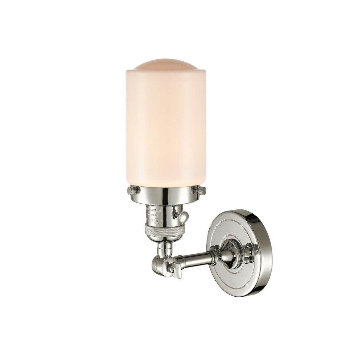 Innovations Franklin Restoration 203SW-PN-G311 Wall Sconce Light - Polished Nickel
