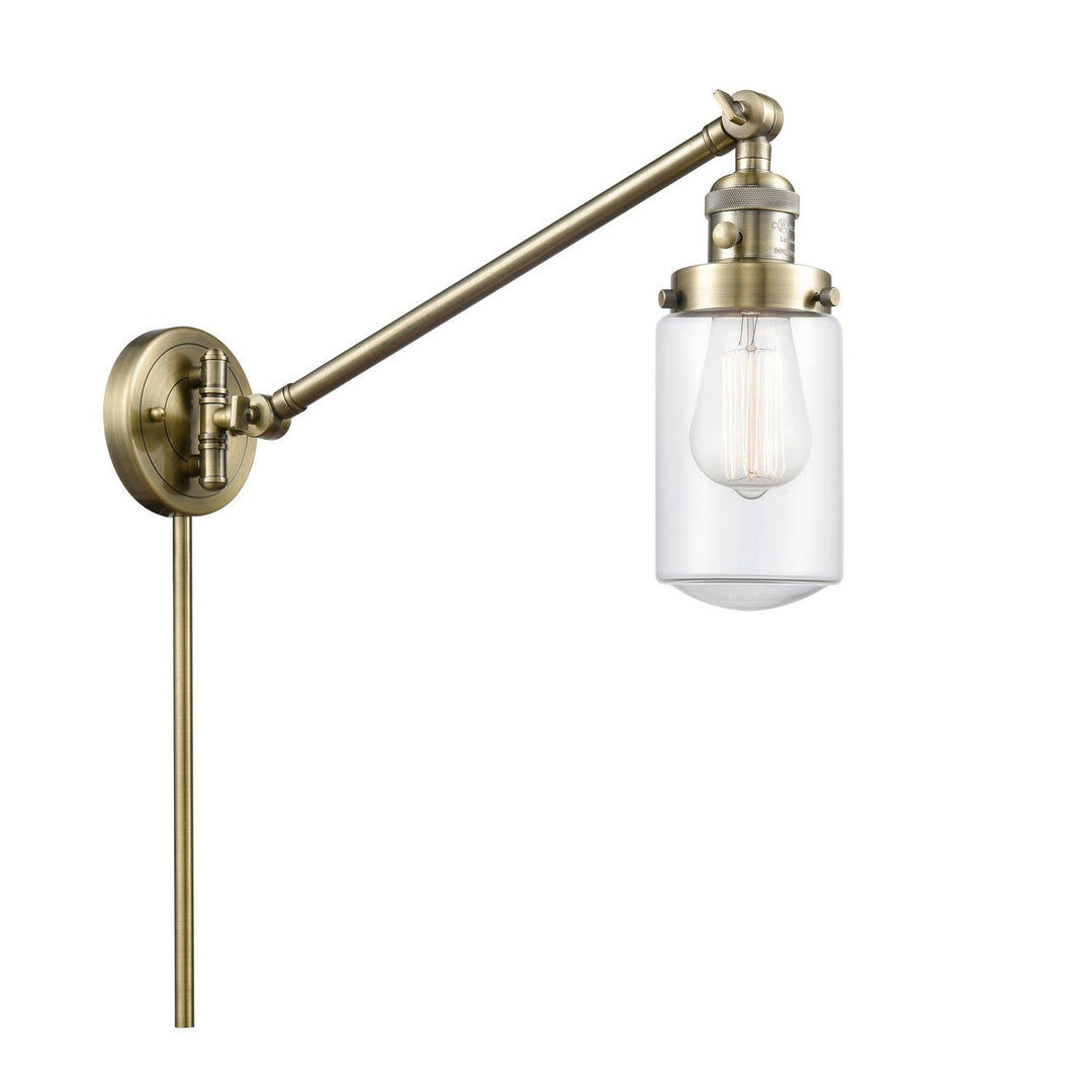 Innovations Franklin Restoration 237-AB-G312-LED Wall Light - Antique Brass