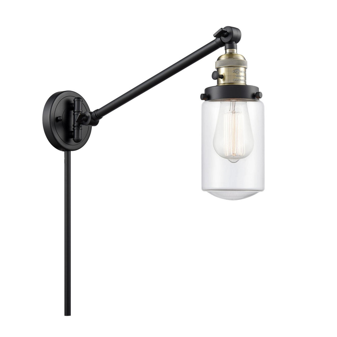 Innovations Franklin Restoration 237-BAB-G312-LED Wall Light - Black Antique Brass