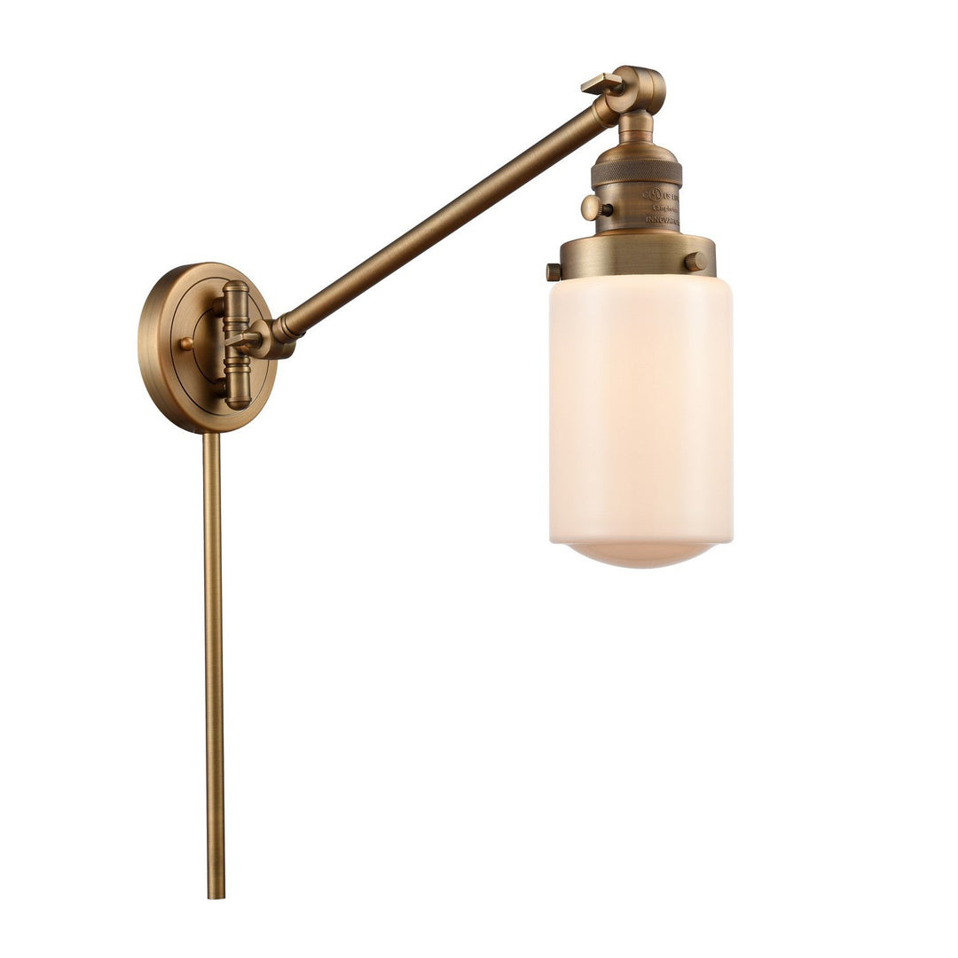 Innovations Franklin Restoration 237-BB-G311-LED Wall Light - Brushed Brass