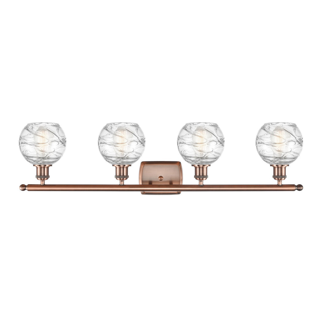 Innovations Ballston 516-4W-AC-G1213-6 Bath Vanity Light 36 in. wide - Antique Copper