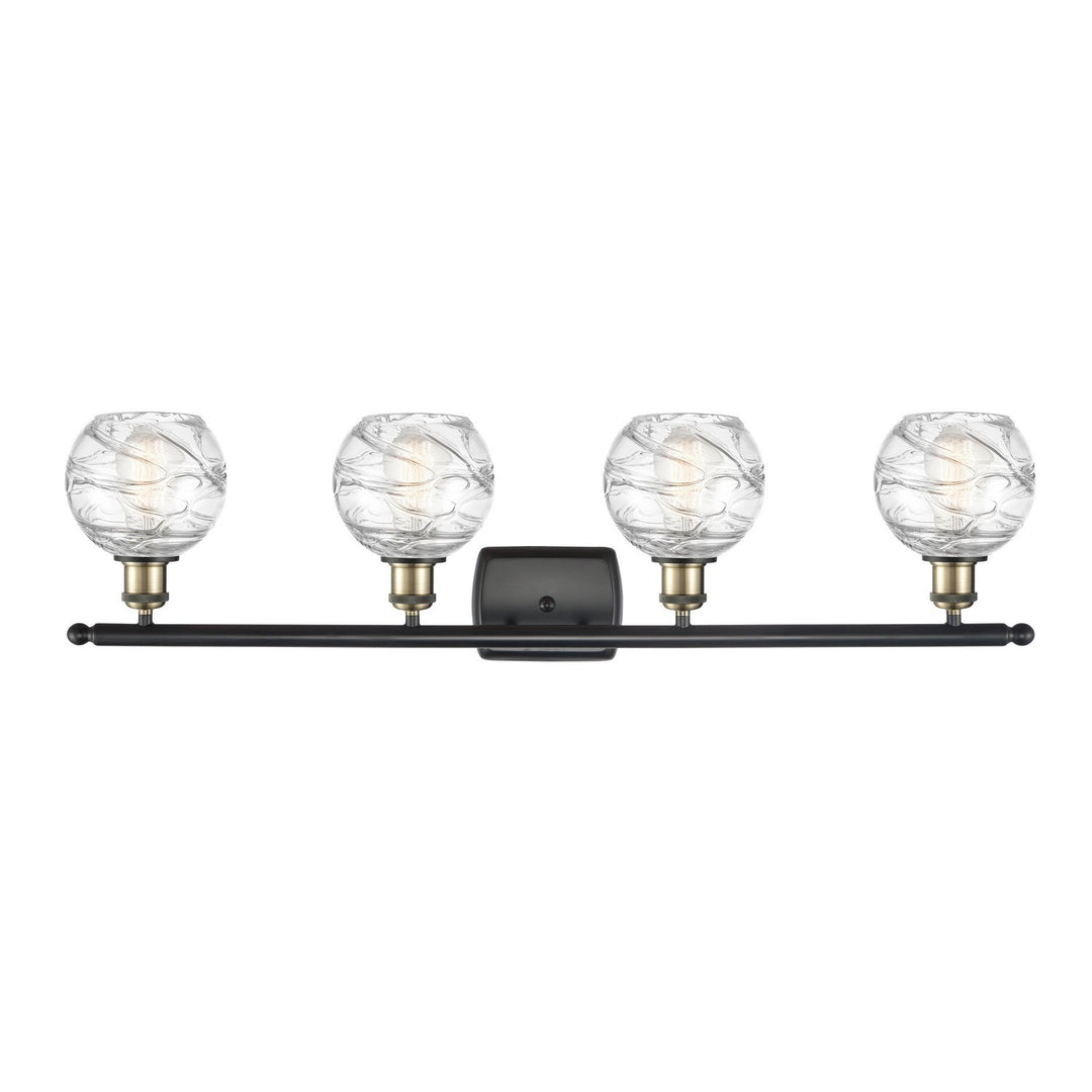 Innovations Ballston 516-4W-BAB-G1213-6 Bath Vanity Light 36 in. wide - Black Antique Brass