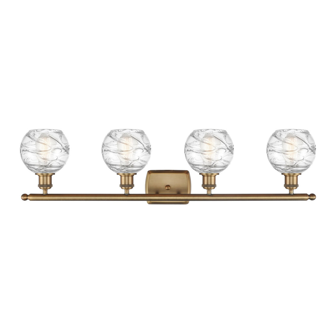 Innovations Ballston 516-4W-BB-G1213-6-LED Bath Vanity Light 36 in. wide - Brushed Brass