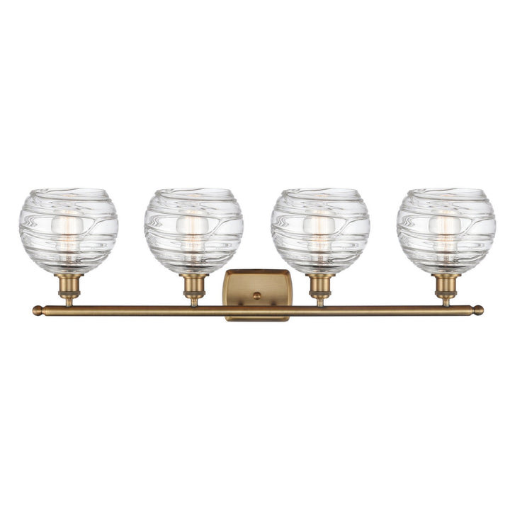 Innovations Ballston 516-4W-BB-G1213-8-LED Bath Vanity Light 36 in. wide - Brushed Brass