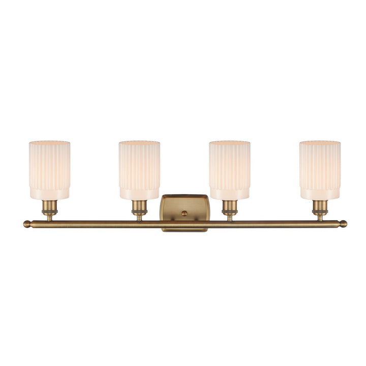 Innovations Ballston 516-4W-BB-G341-LED Bath Vanity Light 36 in. wide - Brushed Brass