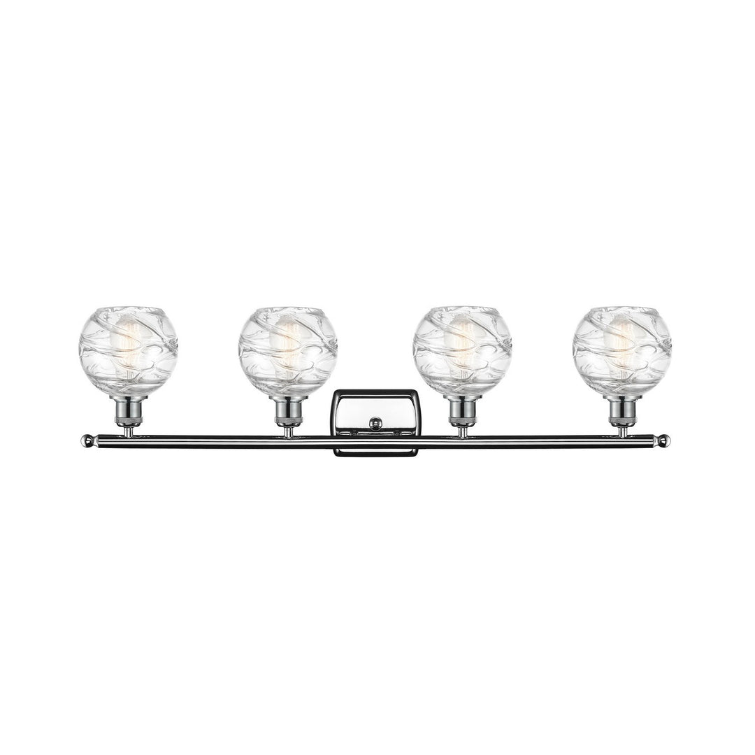 Innovations Ballston 516-4W-PC-G1213-6-LED Bath Vanity Light 36 in. wide - Polished Chrome