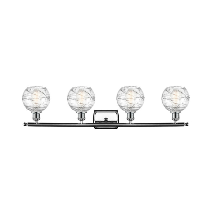 Innovations Ballston 516-4W-PC-G1213-6-LED Bath Vanity Light 36 in. wide - Polished Chrome