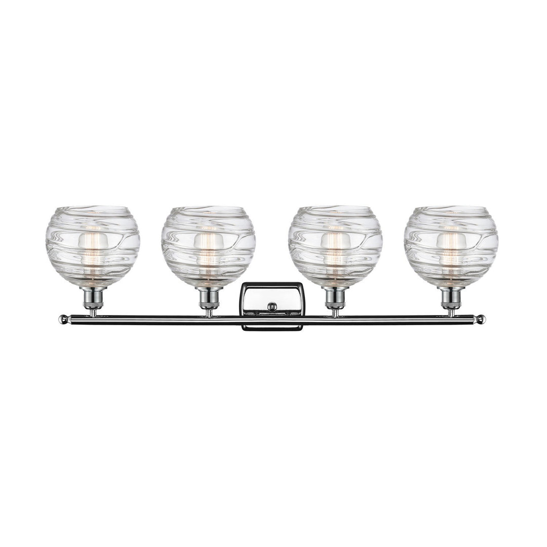 Innovations Ballston 516-4W-PC-G1213-8-LED Bath Vanity Light 36 in. wide - Polished Chrome