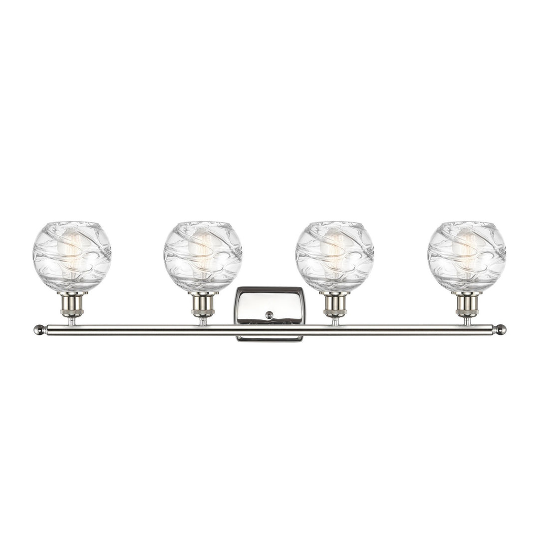 Innovations Ballston 516-4W-PN-G1213-6-LED Bath Vanity Light 36 in. wide - Polished Nickel