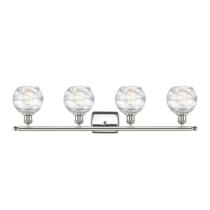 Innovations Ballston 516-4W-PN-G1213-6-LED Bath Vanity Light 36 in. wide - Polished Nickel