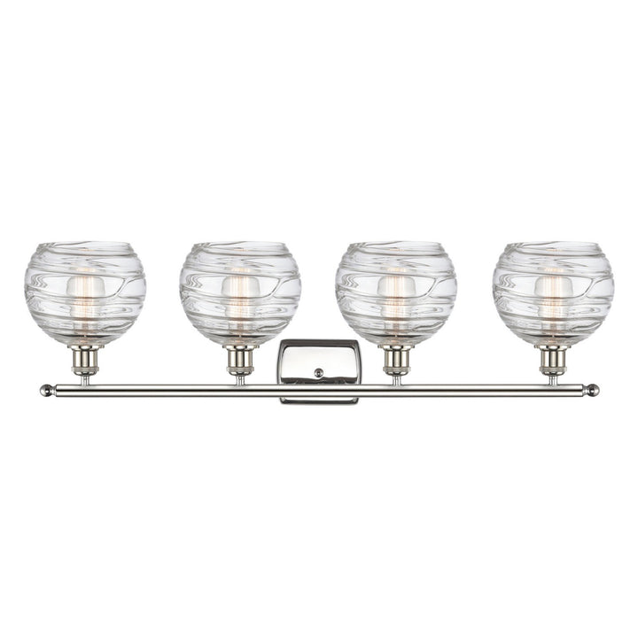 Innovations Ballston 516-4W-PN-G1213-8 Bath Vanity Light 36 in. wide - Polished Nickel