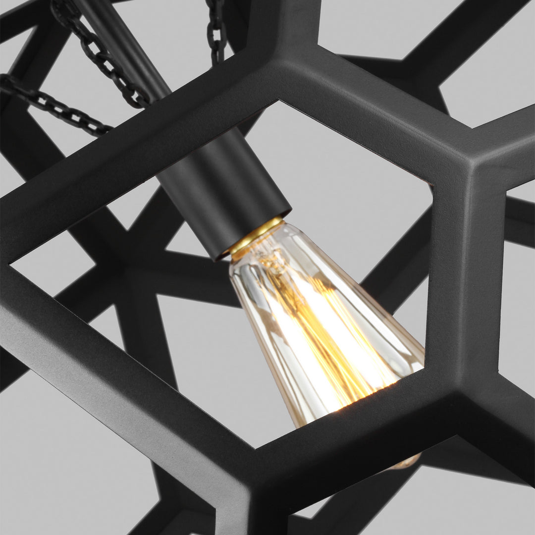 Visual Comfort Studio Feccetta AP1071MBK Pendant Light - Midnight Black