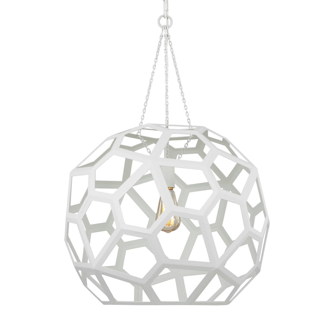 Visual Comfort Studio Feccetta AP1071PMW Pendant Light - Paper Mache White