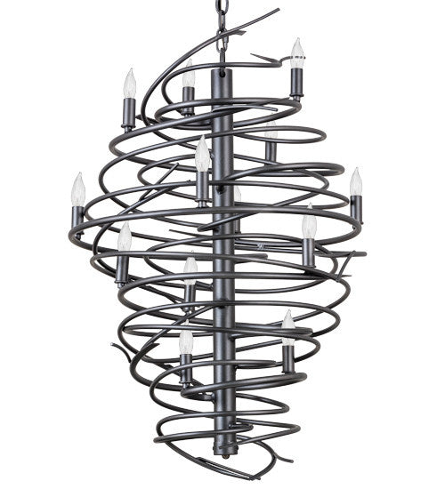 2nd Avenue Cyclone 01.1075.24.3PEW Chandelier Light - Pewter