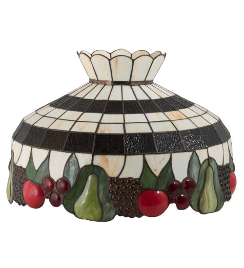 Meyda Tiffany Lighting 10360 Fruit Shade Lamp Shade Multicolored